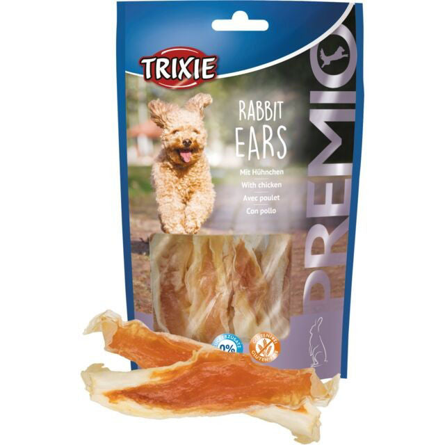TRIXIE PREMIO Skanėstas Triušio ausys, 80 g