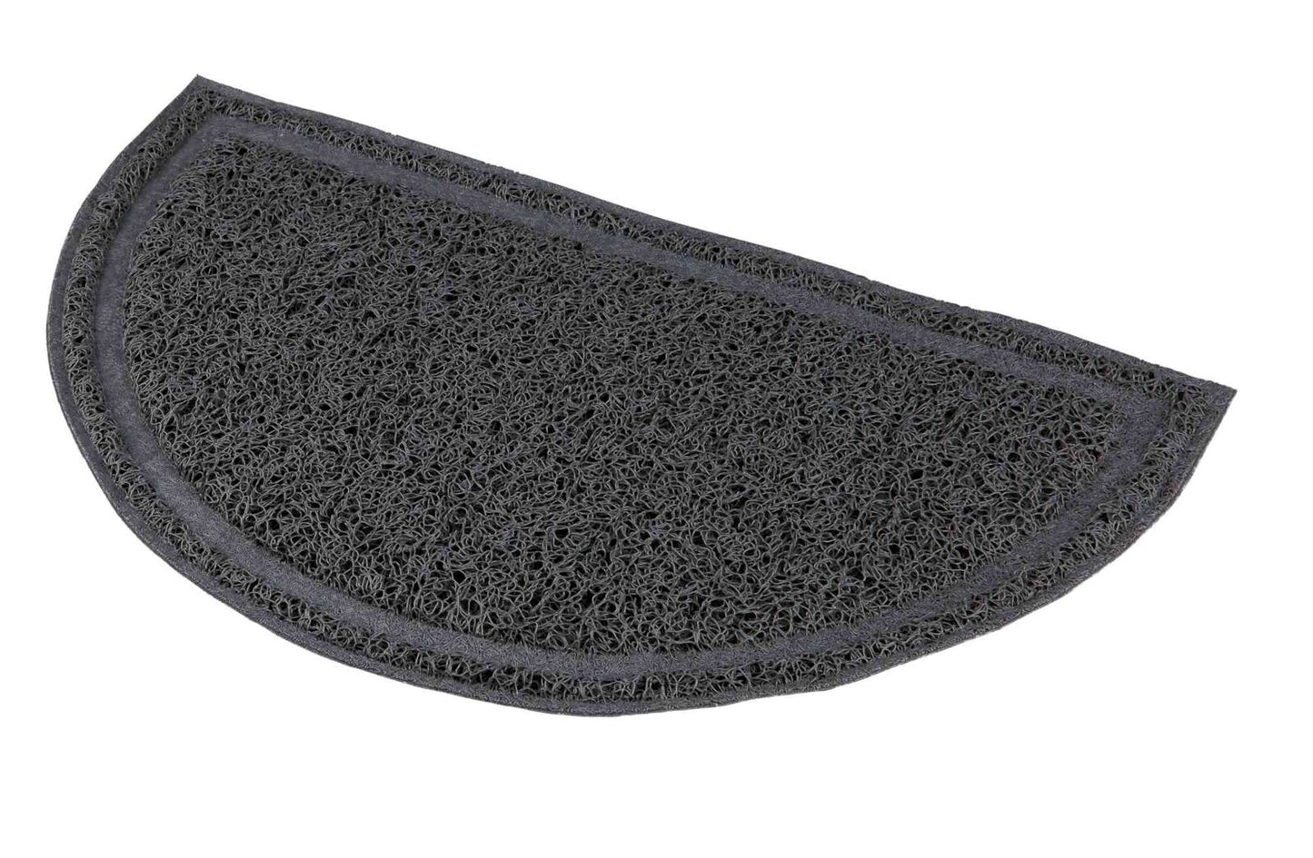 TRIXIE Kilimėlis prie tualeto, pusiau apvalus, PVC, 41x25 cm, antracito