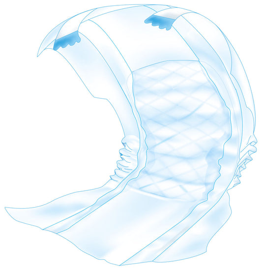 TRIXIE Sauskelnės patinams, S-M 30-46 cm, 12 vnt. (pak.2)