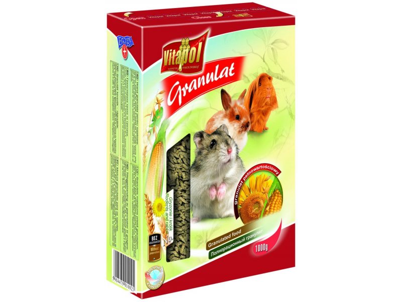 Vitapol Visavertis granuliuotas ėdalas graužikams ir triušiams1kg