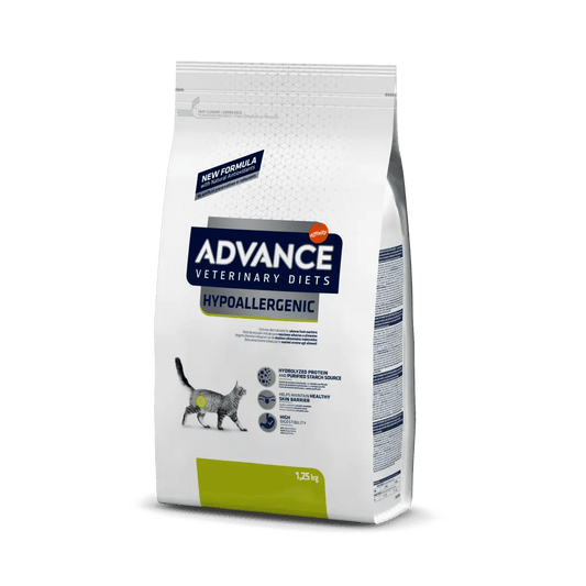 Advance Veterinary Diets Hypoallergenic cat Sausas maistas katėms turinčioms alergiją 1,25 kg