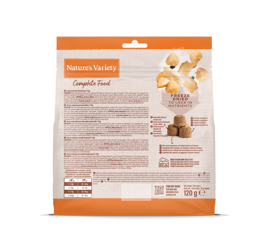 Nature's Variety Completed Mini saldēti žāvēti gardumi mazo šķirņu suņiem ar vistu 120 g