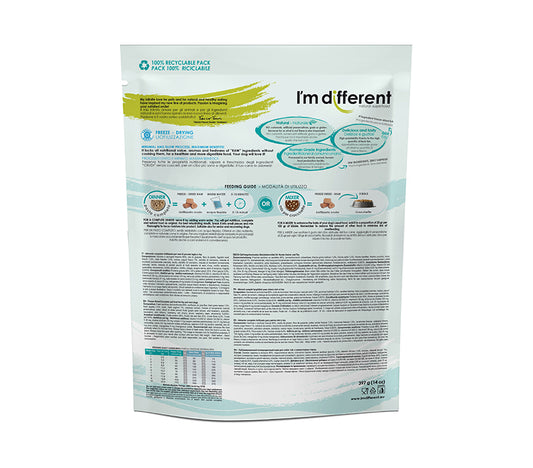 Diff Fish Dinner Liofilizuotas maistas šunims su žuvimi 156 g