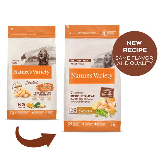 Nature's Variety NO GRAIN MED/MAX ADULT CHICKEN 3 kg