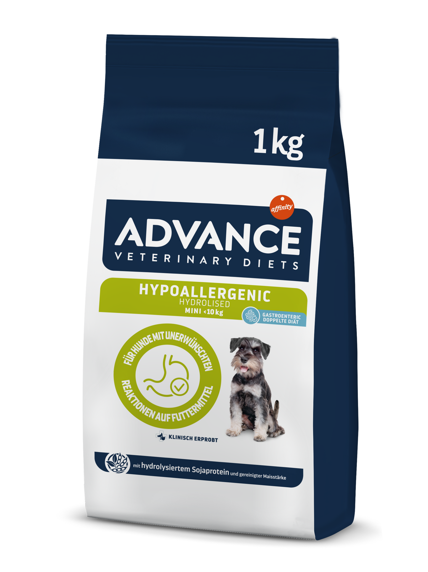 Advance Veterinary Diets Dog Hypoallergenic dog mini Sausas maistas šunims, turintiems alergiją 1 kg
