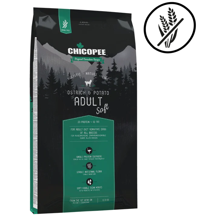 CHICOPEE HNL Holistic Nature Line Adult Maxi Ostrich & Potato Soft