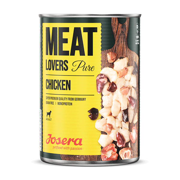 Josera Meat Lovers konservai šunims su vištiena, 800 g