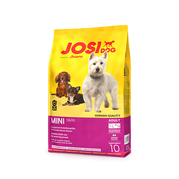 JosiDog Mini sausas maistas šunims, 10 kg