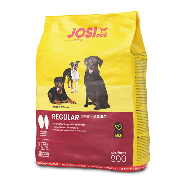 JosiDog Regular sausas šunų maistas, 900 g