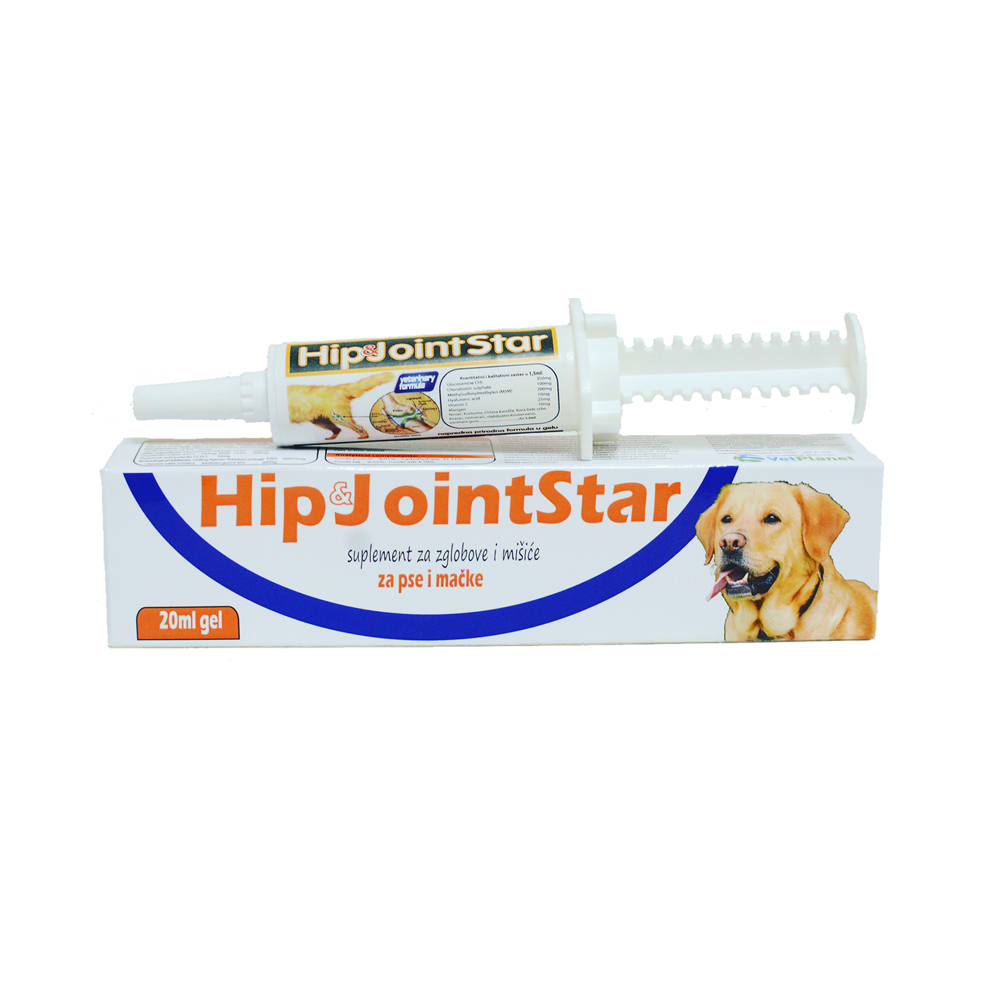VetPlanet HIP & JOIN STAR GEL pašaro papildas