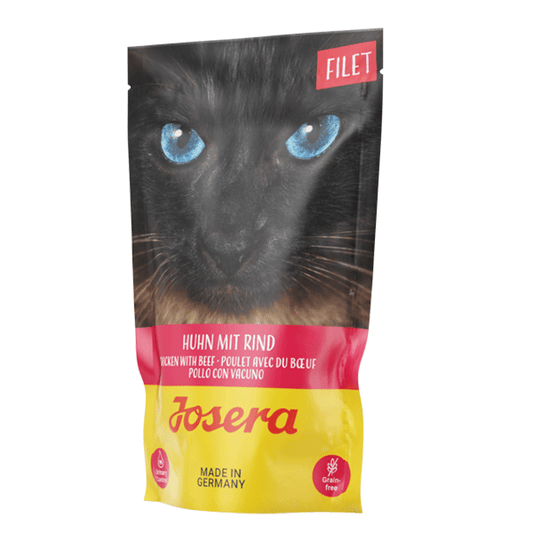 Josera kačių konservai su vištienos filė ir jautiena, 70 g