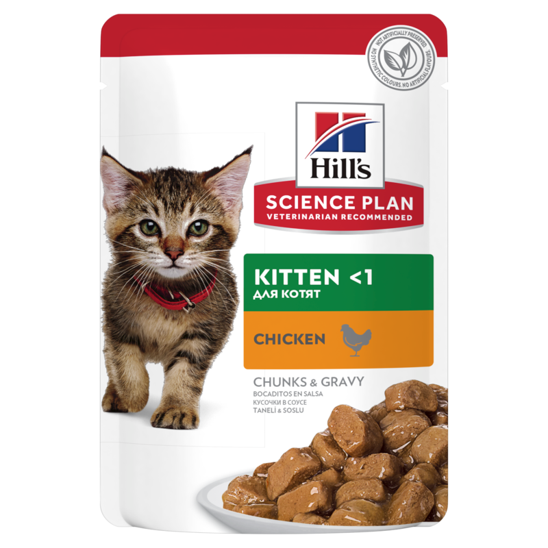 SP Feline Kitten Chicken Pouch 12x85g pouch