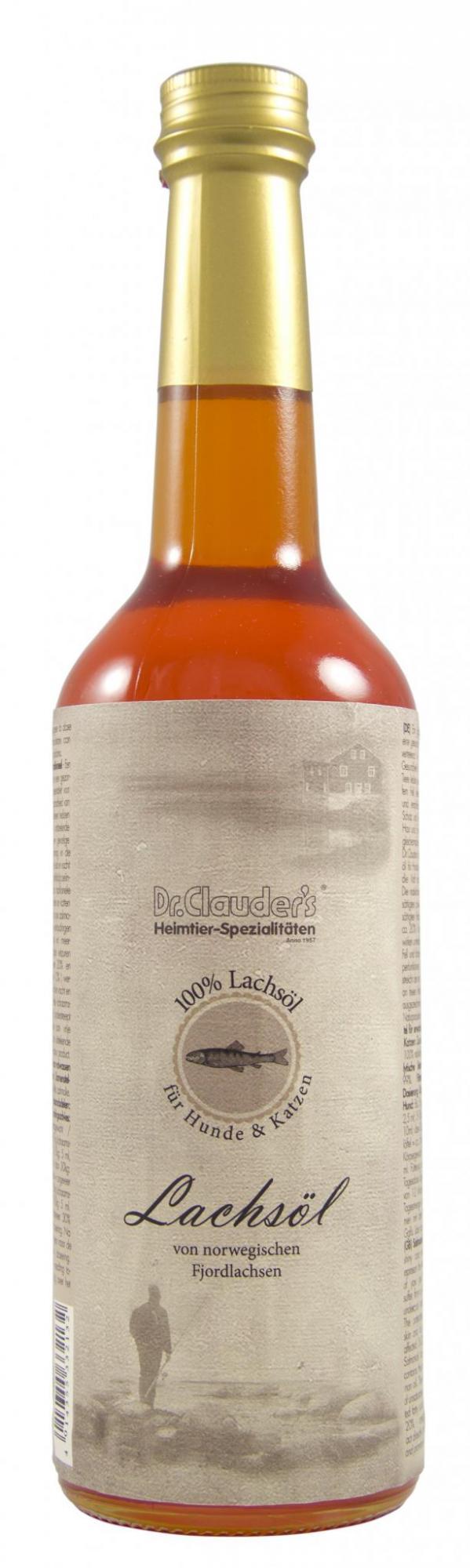 DR. CLAUDER'S BARF tīra laša eļļa suņiem un kaķiem 500ml