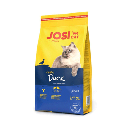 JosiCat Crispy Duck maistas katėms su antiena, 1,9 kg