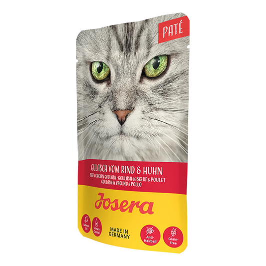 Josera Paté paštetas katėms su jautiena ir vištiena, 85 g