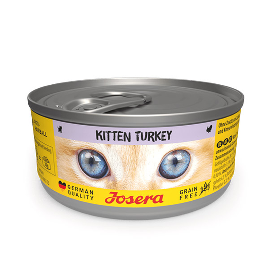 Josera Kitten konservai kačiukams su kalakutiena, 85 g