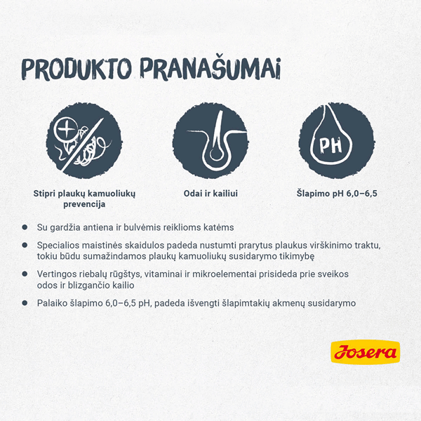 Josera Catelux sausas kačių maistas, 2 kg