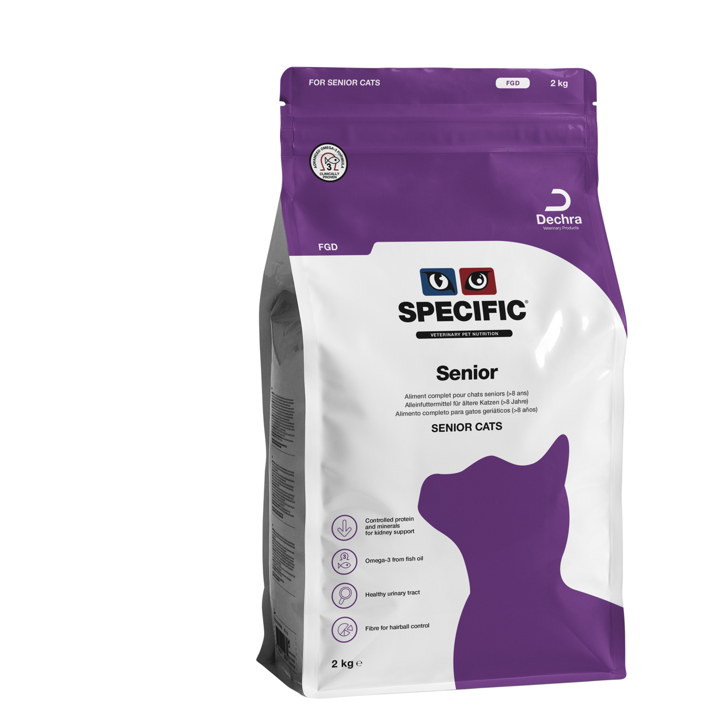 SPECIFIC FGD pašaras senyvoms katėms