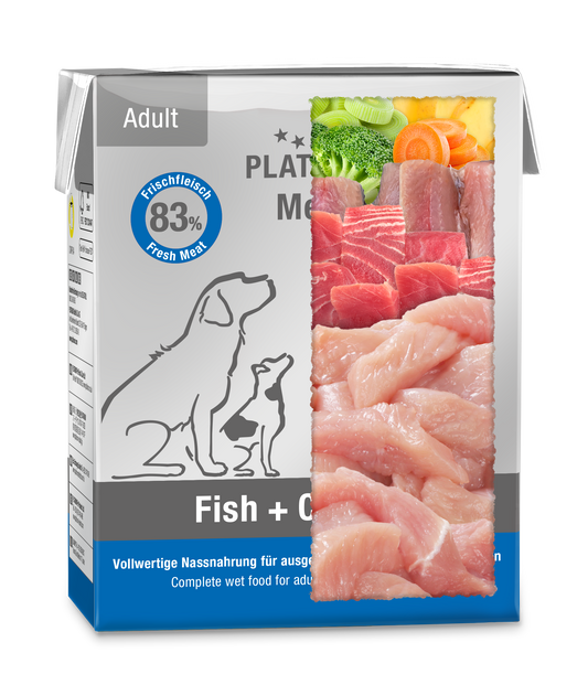 Platinum paštetas su žuvim ir vištiena