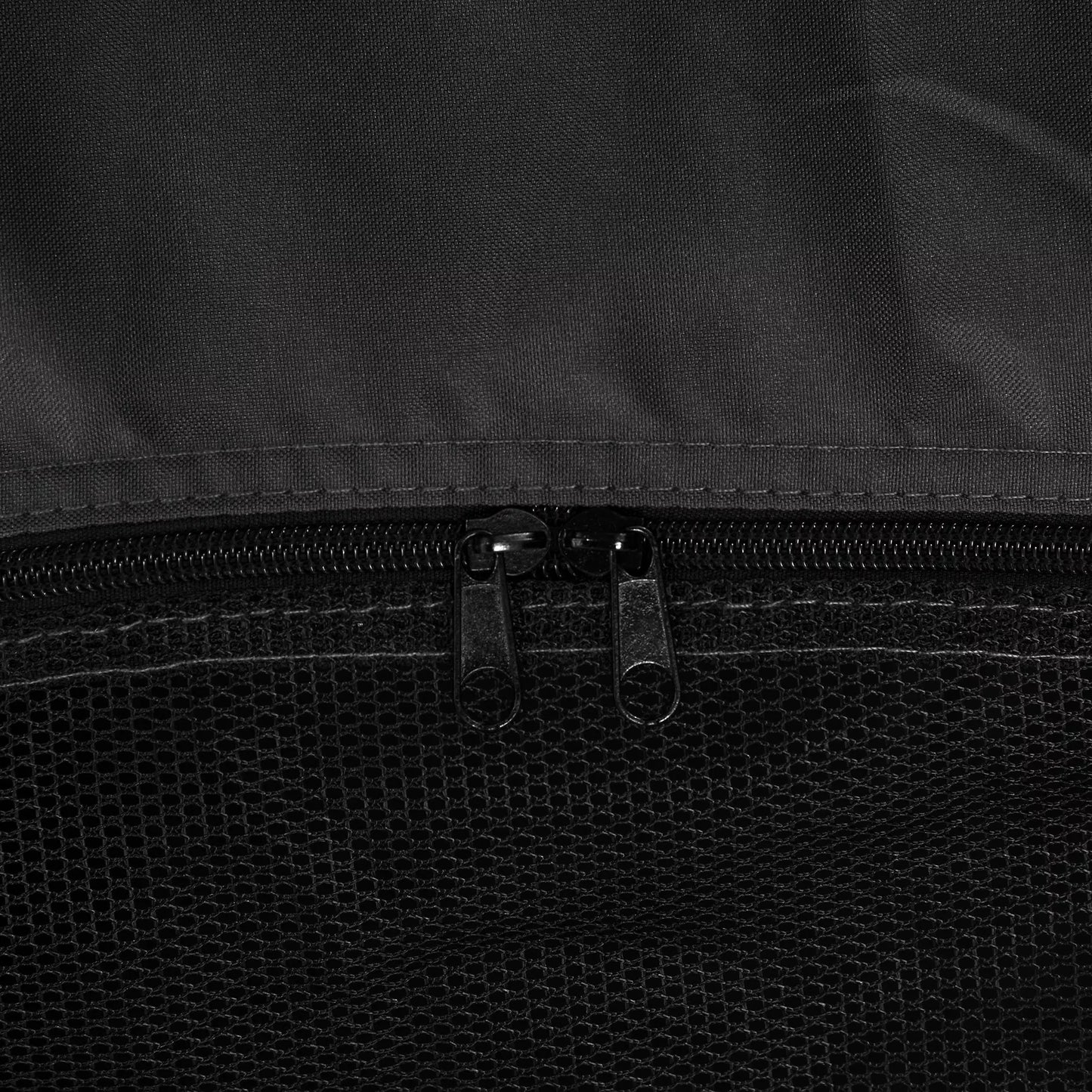 Mājdzīvnieku telts, salokāma, laikapstākļiem izturīga, suņu voljērs lieliem suņiem, melna