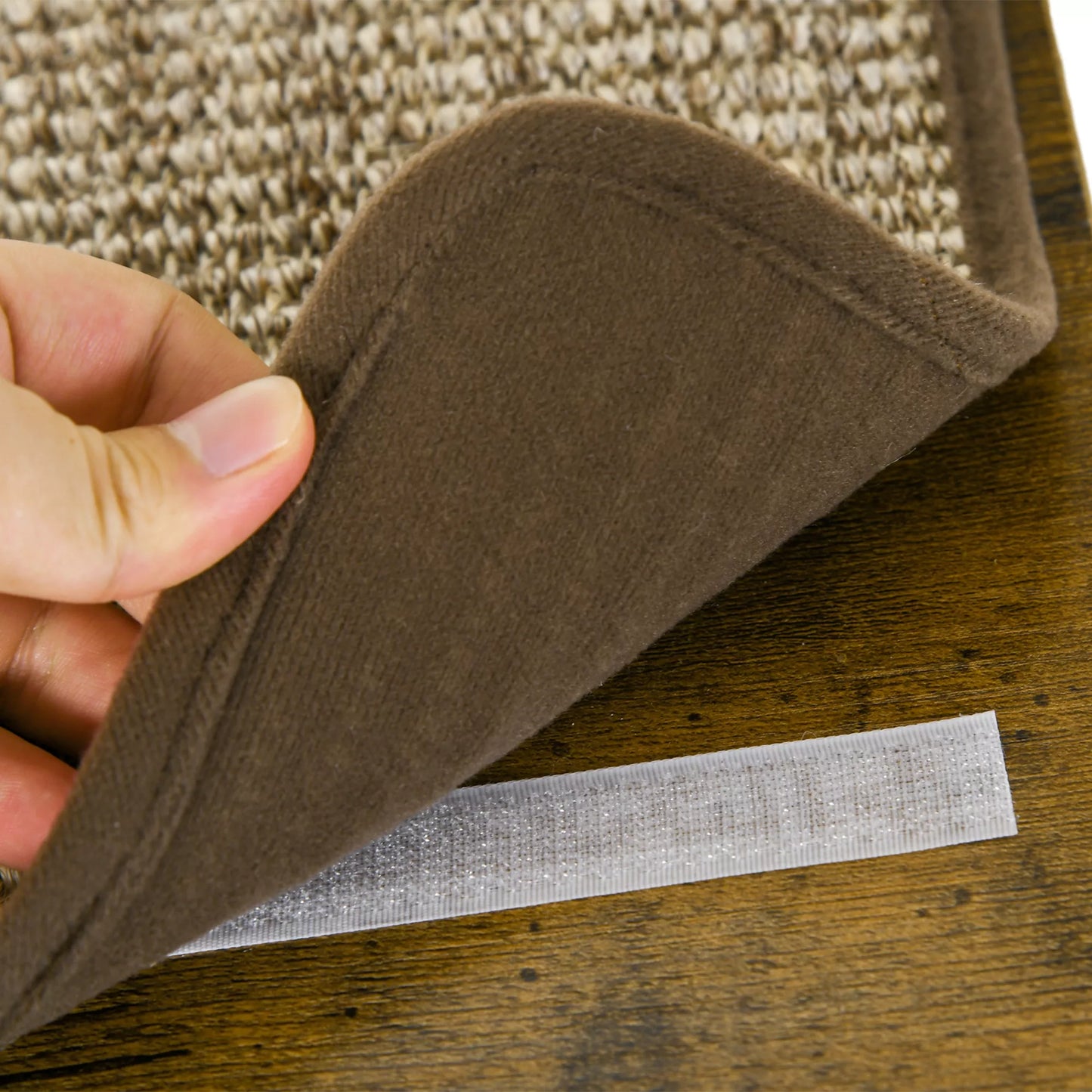 Kaķu kāpšanas komplekts, kāpšanas siena, 8 daļas, līdz 8 kg, izturīgs, brūns/krēmbalts