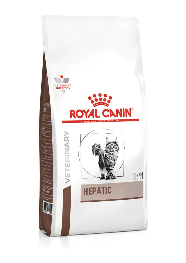 Royal Canin Veterinary Cat Hepatic visavertis pašaras katėms kepenų funkcijos palaikymui 2 kg