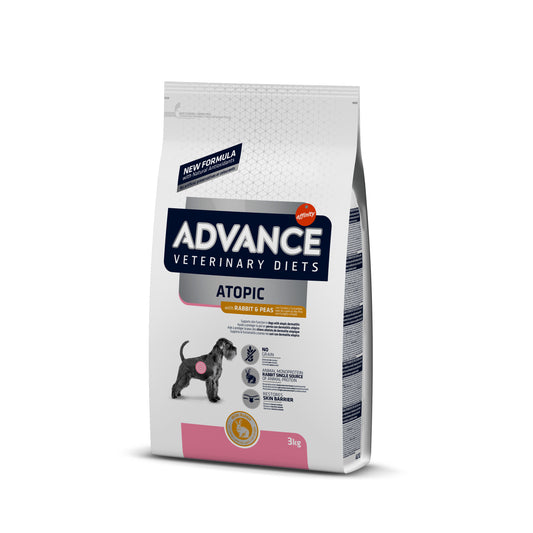 Advance Atopic Dog Med/Max Sausas maistas vidutinių ir didžiųjų veislių šunims sergantiems dermatoze su triušiena 3 kg