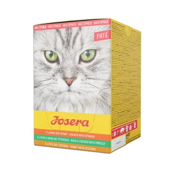 Josera Multipack Paté konservai katėms, 6×85 g
