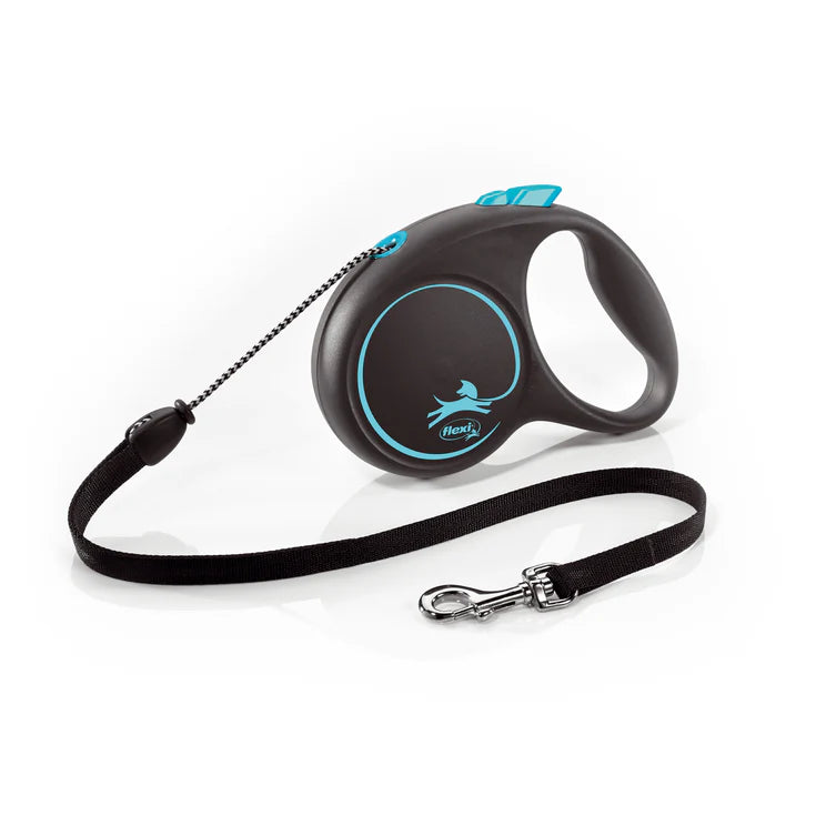 Flexi Black design virvinis pavadėlis – Melyna / XS - 3m iki 8 kg