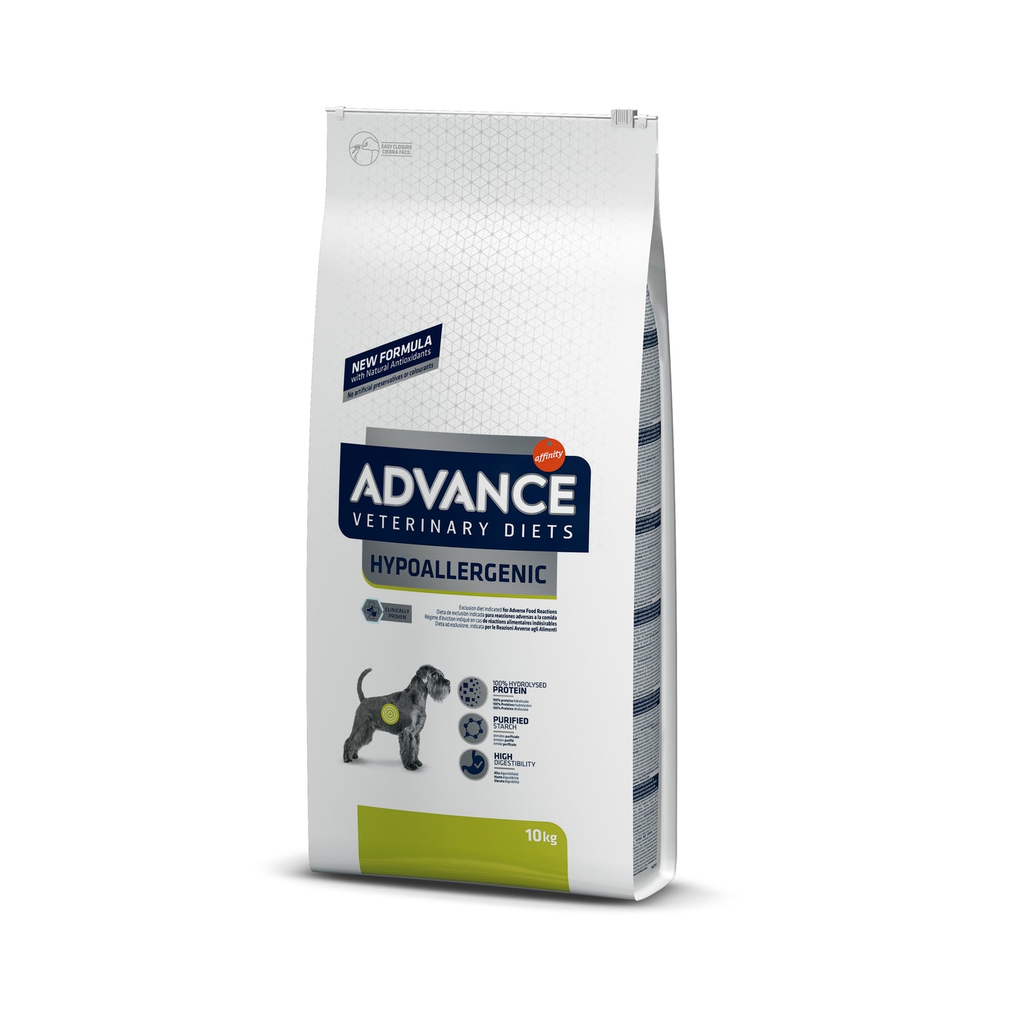 Advance Veterinary Diets Hypoallergenic dog Sausas maistas šunims turintiems alergiją – 10 kg