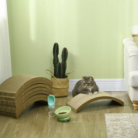 Zīmēšanas tāfeles komplekts kaķu ritenim, atbalsta svaru līdz 5 kg, 55x25,5x3 cm, brūns