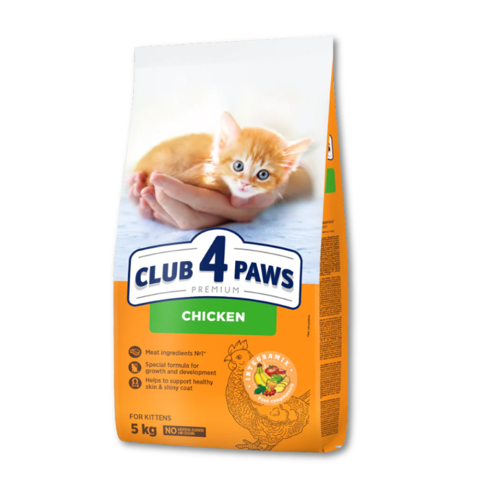 CLUB 4 PAWS sausas kačių maistas