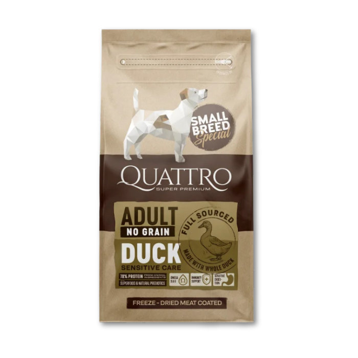 Quattro sausas šunų maistas