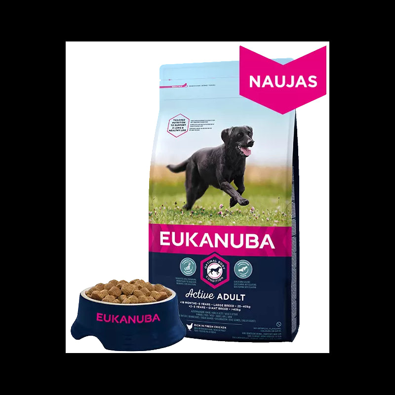 Eukanuba Large Adult (vištiena) 15kg