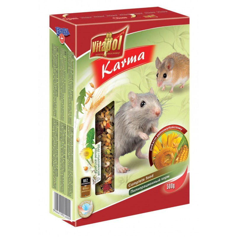Vitapol visavertis pašaras pelėms ir smiltpelėms 500g