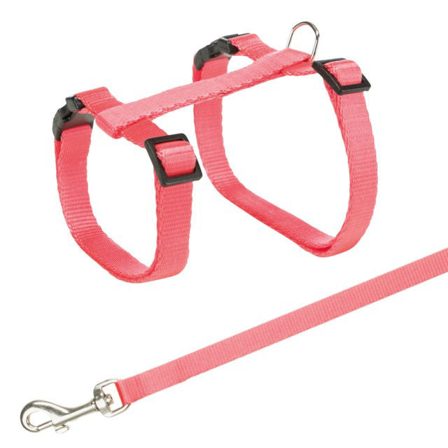 TRIXIE  Kačių petnešos su pavadėliu, 27-45 cm-10 mm, 1.20 m