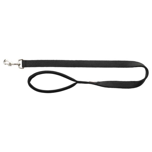 TRIXIE Premium pavadys, ilgas, M-L 1.8m/20mm, juodas