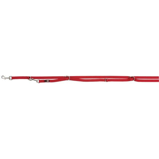 TRIXIE Premium pritaikomas pavadys, ilgas, XS-S 3m/15mm, raudonas