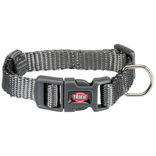 TRIXIE Premium antkaklis, XS-S 22-35cm/10mm, grafito