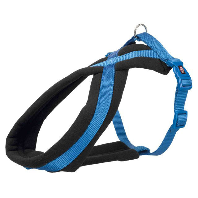 TRIXIE Premium touring petnešos, S 35-65cm/20mm, mėlynos