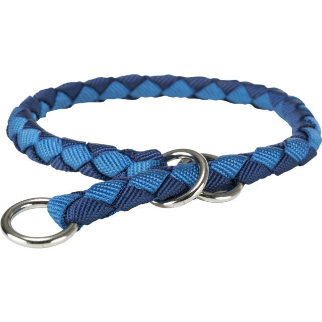 TRIXIE Cavo antkaklis pusiau smaug., S-M 35-41cm/12mm, indigo/mėlynas