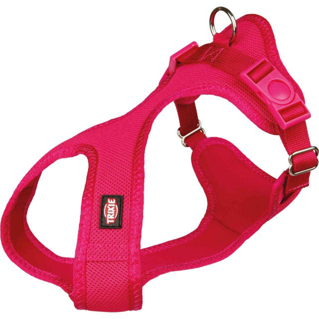 TRIXIE Comfort Soft touring petnešos, S 33-50cm/20mm, fuksija