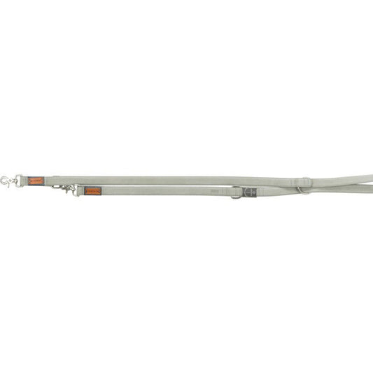 TRIXIE BE NORDIC pritaikomas pavadys, oda XS-S 2m/15mm, šv. pilkas