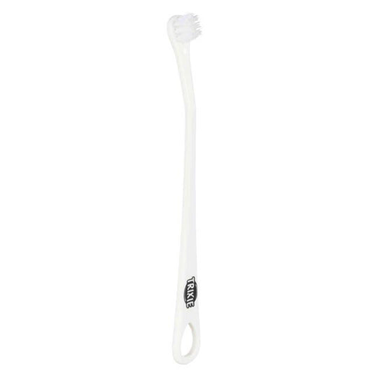 TRIXIE Dantų šepetėlių kompl., mažiems šunims/katėms, 15 cm, 4 vnt., baltas