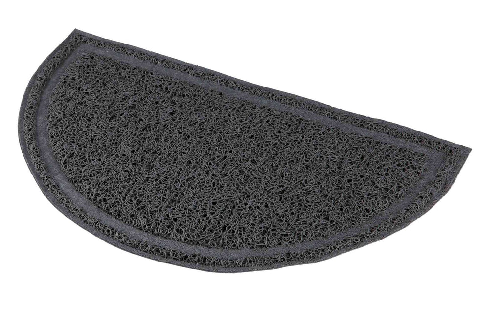 TRIXIE Kilimėlis prie tualeto, pusiau apvalus, PVC, 41x25 cm, antracito