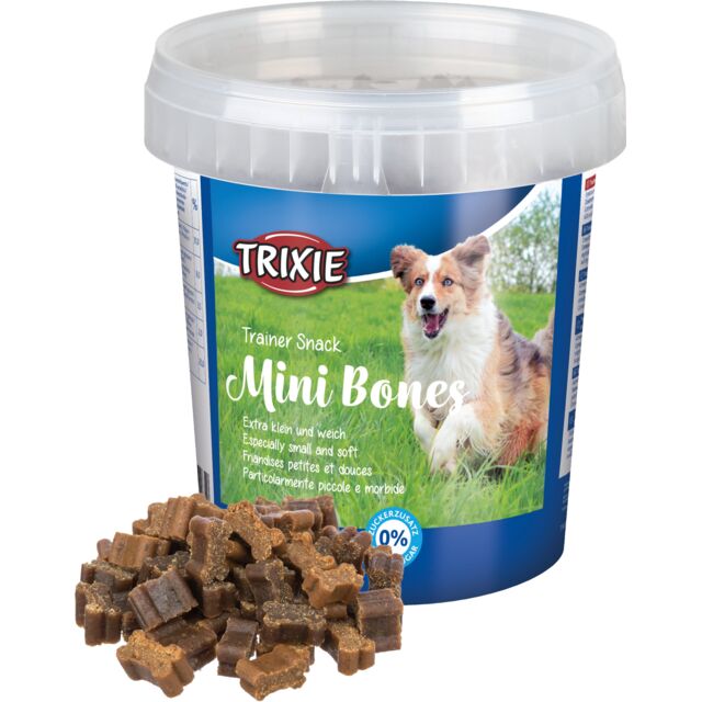 TRIXIE Trainer Snack Mini Bones, 500 g
