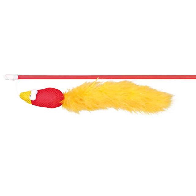 TRIXIE Meškerė su paukščiu, plastikas/pliušas, katžolė, 50 cm
