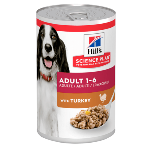 SP Canine Adult Turkey 370 g konservas