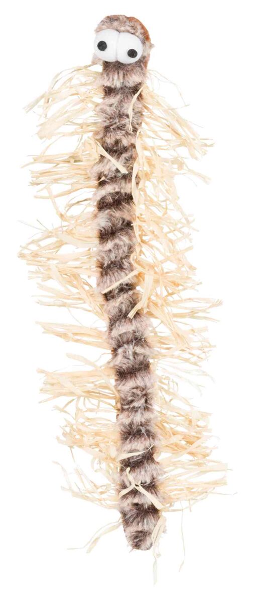 TRIXIE žaislas katei šimtakojis, su šiugždančia folija viduje, 33 cm