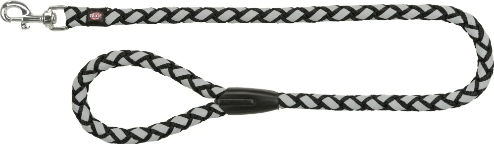 Cavo Reflect pavadys, L-XL 1m/18mm, juodas/atspind.